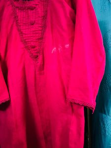 Vibrant Pink Kurta Set