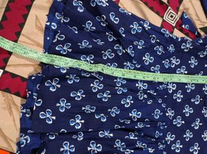 Boho Blue Printed Kurta / Top