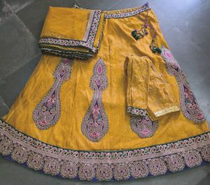 Ethnic Yellow lehenga Choli 💛