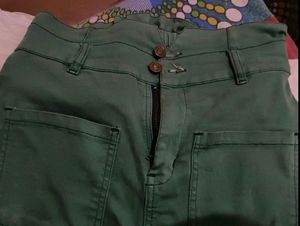 Faded High' Waist Pant