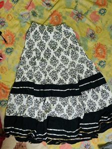 Boho Tiered Maxi Skirt Set