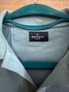 Hackett Men's Blue Polo Shirt