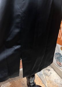 3 for 999 Elegant Black Satin Sheath Dress