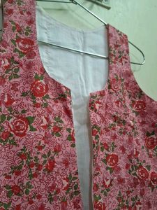 Floral Print Button-Down Top (Quantity 2)