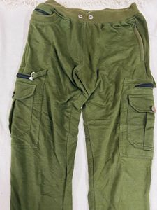Women Military Green Cargo Pants