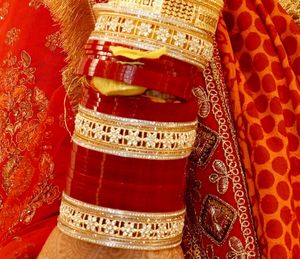 Bridal Red Chura Set- 2’6&amp; 2’8