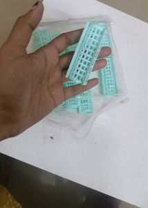 Set of 12 Teal Hair Rollers