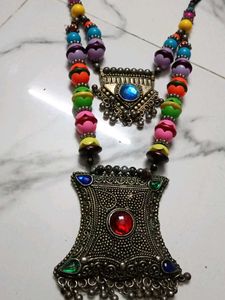 Boho Tribal Necklace &amp; Bracelet Set