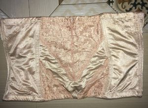 Vintage Lace Trim Waist Cincher
