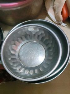 Stackable Stainless Steel Bowls Set