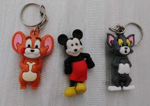 Cute Cartoon Keychain Set 3