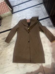 Elegant Brown Trench Coat
