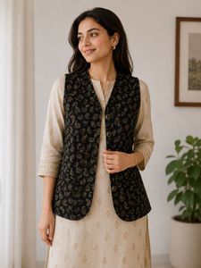 Imported Unisex Vintage Style Printed Vest
