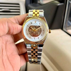 ROLEX AUTOMATIC WATCH FOR HIM SKELETON DIAL