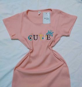Baby Winter Pink Aline Dress ✨