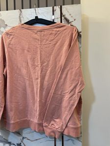 Pink Graphic Sweatshirt, Bust- 34/36 Comfy