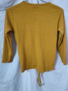Casual Wear  Ribbed Top