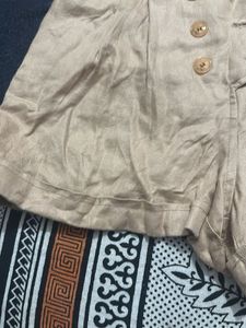 Cute High-Waisted Button-Up Shorts