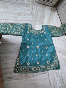 wedding Beautiful Green zardozi Lehenga Ch