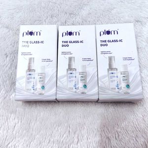 Plum The Glass-ic Duo | Rice Water & 3% Niacinamid