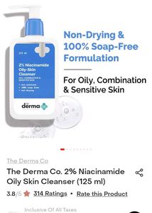 The Derma Co. 2% Niacinamide Oily Skin Cleanser