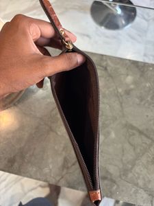 Chic Croc Embossed Clutch