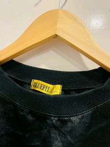 Satin Oversized Sweat Shirt
