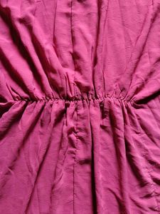 Beaded Berry Kaftan Top