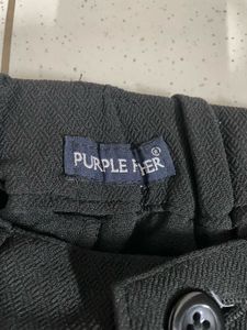 Black Flare Leg Pants