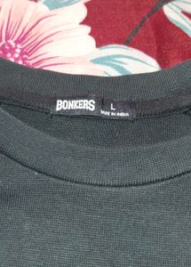 Black Cropped T-Shirt