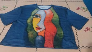 Abstract Face Tee