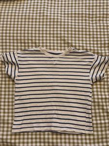 Striped Crew Neck T-Shirt