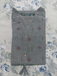 Blue Printed Kurta(S)