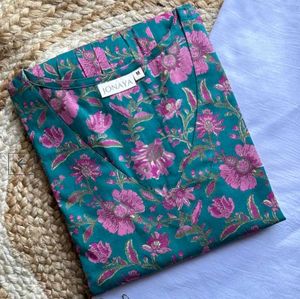 Beautiful Floral Print Kurta