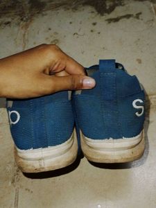 Blue Casual Shoes