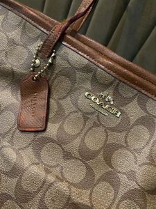 Coach Monogram Tote Bag
