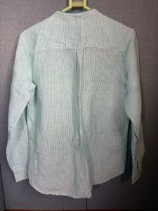 Men's Striped Linen Shirt