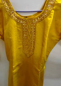 Yellow Kurti