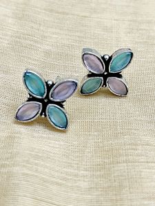 Stone Stud Earring
