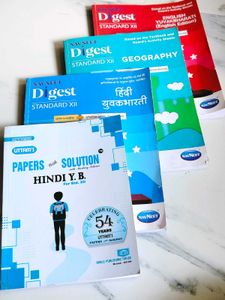 Navneet Digest Std. XII | Uttam papers solutions