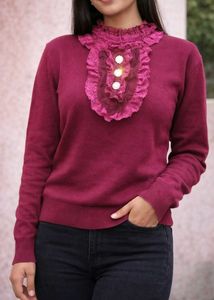 Elegant Ruffled Top