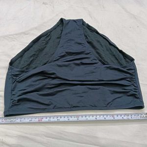 ⭐ High-Waisted Ruched Bikini Bottoms