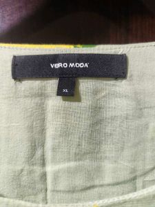 Vero Moda Sage Green Sunflower Sundress
