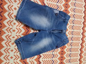 Blue Denim Shorts