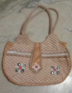 Hand Made Beg Looking Jhut Material