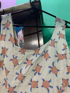 Cute Turtle Print Summer Dress