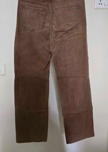 Brown Denim Jeans