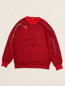 Puma Red Sports Pullover Sweatshirt