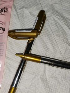 Metalic golden pen mainly used in resin