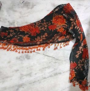 Multi Printed Shrug For Upper Top Or Dress 36 Bust